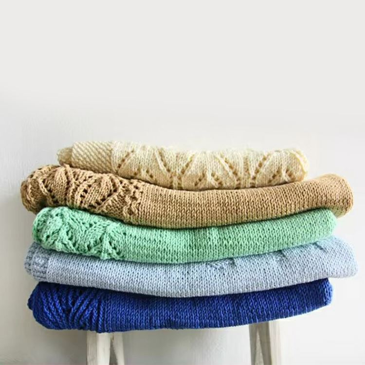 Cotton Baby Blanket Knitting Pattern