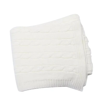 How to wrap a baby blanket into strips