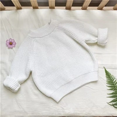 White Baby Sweater