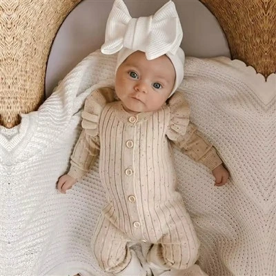 Adorable Long Sleeve Baby Romper