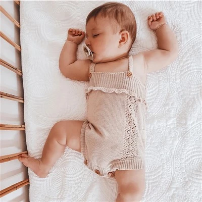Baby Knitted Cotton Jumpsuit