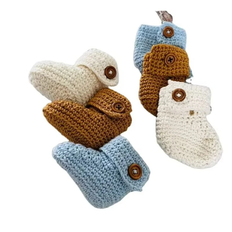 Knit Baby Booties